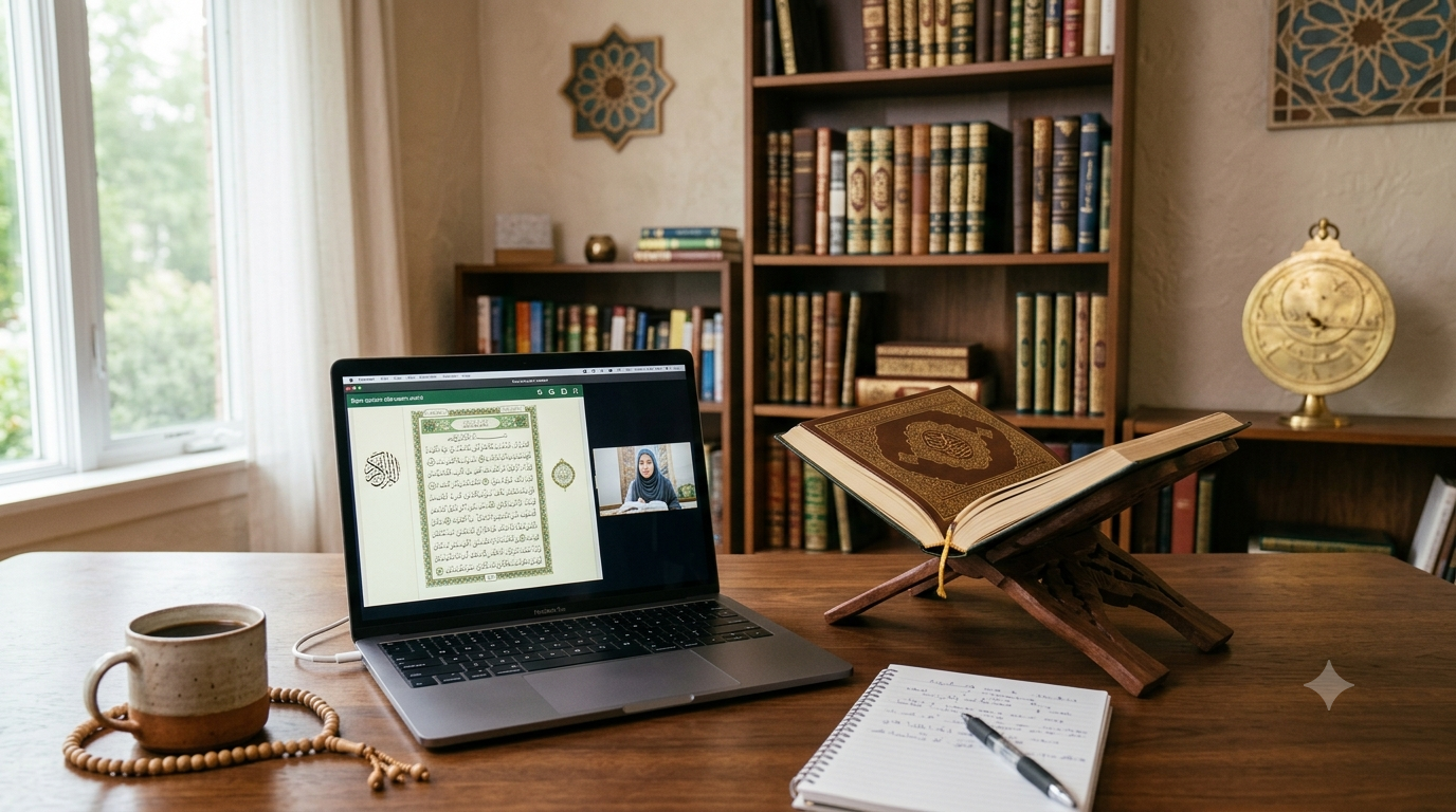 Online Quran Learning Session